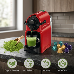 Cápsulas de Matcha al por Mayor, Lote de Cápsulas de Té Verde Compatibles con Nespresso, Dolce Gusto y Keurig, Monodosis, Gran Cantidad, Suministro a Granel - Product Image 1