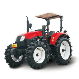 Diskon Gearbox 90hp 4wd Traktor Pertanian Mini Berkualitas Tinggi