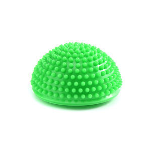 운동 트레이너 피트니스 밸런스 볼 요가 PVC 풍선 하프 볼 <span class=keywords><strong>16cm</strong></span> 발 마사지 볼