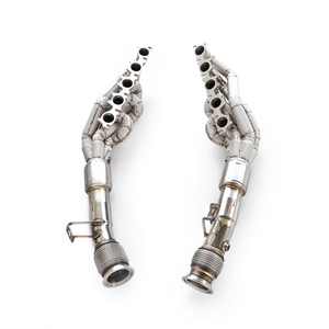 Kit d'échappement performance en acier inoxydable de qualité supérieure pour Audi <span class=keywords><strong>R8</strong></span> V10 5.2L 2010-2019 - Pièces de modification d'échappement - Product Image 6
