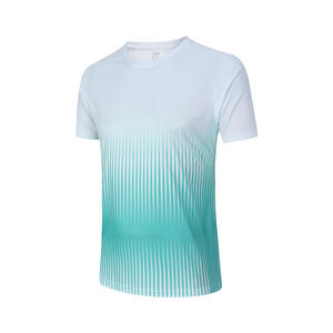 Camiseta Deportiva Personalizada para Hombre, Transpirable, de Secado Rápido, con Degradado, para Maratón, Senderismo y Running - Product Image 2