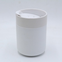 Tasse à café de voyage en céramique nordique personnalisée avec anneau en silicone et couvercle en plastique fabricant