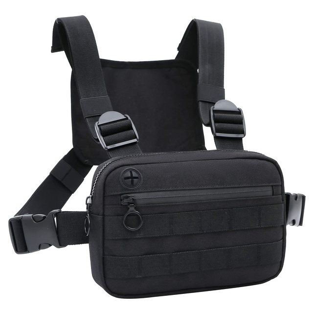 Outdoor Tactical Chest Bag for Men and Women, Multifunctional, Breathable, Waterproof and Lightweight Equipment
