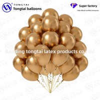 Ballons en latex métallisé brillant Feile, 5-36 pouces, multicolores, kit d'arche de fête avec accessoires de modelage, lot en gros