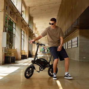 <span class=keywords><strong>Bicicleta</strong></span> Eléctrica Portátil Mini <span class=keywords><strong>DYU</strong></span> D3F, Fabricante Chino, Motor de 250W, Batería de Litio, Cuadro de Aluminio para Niños - Product Image 5