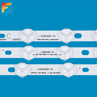 Bande de rétroéclairage TV coupée en usine pour 39 pouces 39PF3025D VES390UNDC-0.1 39FPD274D 39FLHY168D 39FHD-CNOV REV0.2 A B C Type 39PF3025D
