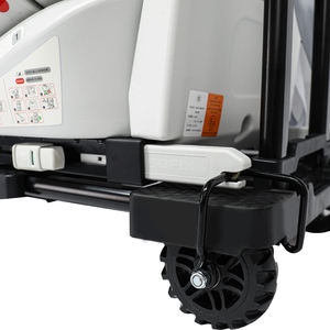 Plastic Opvouwbare Kinderwagen Bagagekar Platform Handtrolley 100Kg 4 Wielen Autostoel Reiswagen Platform <span class=keywords><strong>Trolley</strong></span> - Product Image 4