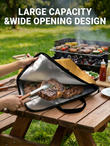 Sac isotherme pour brisket, couverture de barbecue avec ouverture large pour la cuisson de la viande, pour brisket/bœuf/dinde - Product Image 3