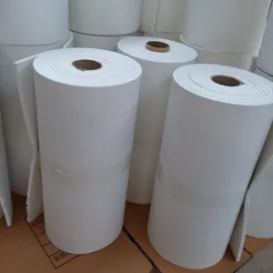 1/2/3/5/6/8/10/12mm Isolasi Panas segel serat keramik Gasket kertas untuk industri kaca