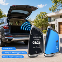 Sistem Kunci Mobil Universal CF588 Comfortable Entry Smart LCD 4-Tombol, Modifikasi Sistem Masuk Tanpa Kunci untuk Kendaraan Audi Chevrolet