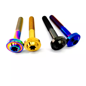 Tornillo de titanio de cabeza redonda hexagonal M4M5M6, tornillo de disco TORX de acero inoxidable para carreras, material de acero inoxidable - Product Image 5