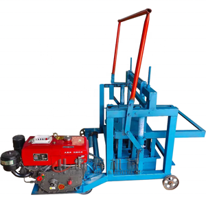 Cost-Effective Dual-Power (Diesel/Electric) Crushed Stone Cement <strong>Brick</strong> <strong>Block</strong> Making Machine (Model 3-45) - Product Image 5