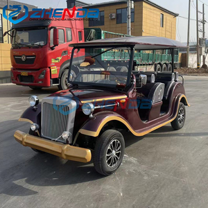 Carrito de Golf Eléctrico de 8 Plazas Marca Zhenda a Precio Económico, Carro de Golf Clásico Vintage, Buggy Retro de Henan - Product Image 2