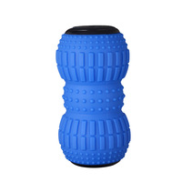Rouleau de massage double sphère en forme d'arachide, surface texturée, pour massage des tissus profonds et libération des points de pression musculaires du dos