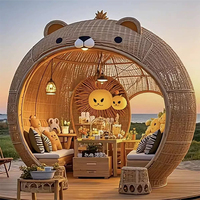 Chaise de camping pliable en rotin, design moderne personnalisé, grande taille, imperméable, pour extérieur, salon, chambre, villa