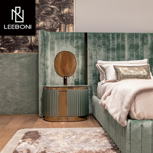 Ensemble <span class=keywords><strong>de</strong></span> meubles <span class=keywords><strong>de</strong></span> chambre à coucher <span class=keywords><strong>de</strong></span> luxe moderne <span class=keywords><strong>de</strong></span> conception italienne sur mesure au prix d'usine, <span class=keywords><strong>lit</strong></span> <span class=keywords><strong>de</strong></span> chambre rembourré <span class=keywords><strong>avec</strong></span> tête <span class=keywords><strong>de</strong></span> <span class=keywords><strong>lit</strong></span> - Product Image 3