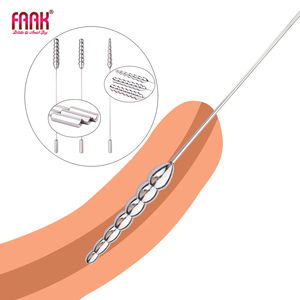 Cuentas de acero inoxidable, tapón uretral <span class=keywords><strong>para</strong></span> pene, Juguetes sexuales acanalados <span class=keywords><strong>para</strong></span> hombres, retraso en la eyaculación, masaje de próstata, masturbador Masculino - Product Image 1