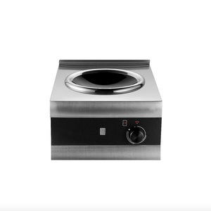 Cuisinière à induction commerciale concave haute capacité 3500W, technologie demi-pont, appareils de cuisine professionnels - Product Image 1
