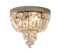 Plafonnier led suspendu au design moderne, éclairage d'intérieur, luminaire de plafond en cristal de qualité, petite taille