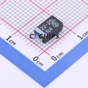 Condensador de Tántalo 293D226X0025D2TE3 2917 (Capacitancia: 22uF) (Precisión: 20%) (Voltaje Nominal: 25V) - Product Image 1