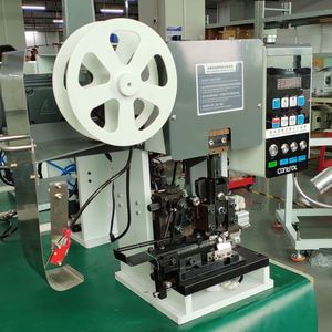 NEW Upgrade Semi Automatic <b>Wire</b> <b>Stripping</b> and Crimping <b>Machine</b> With Horizontal Mold With CE Certificate - Product Image 5