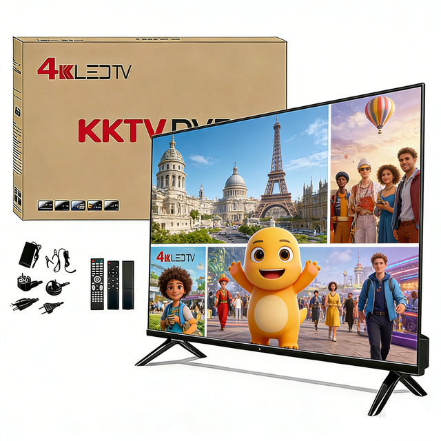 Wholesale LED Y LCD TV 32 Inch OEM Customizable Digital Flat Screen High-definition Multi-language Android Smart TV