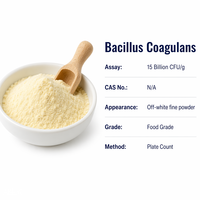LCHBIO Extrait de graines en vrac Bacillus Coagulans 15 milliards UFC/g (15 milliards) Probiotique haute puissance Spores résistantes à la chaleur Facile à mélanger