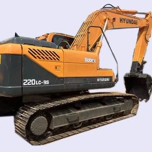 รถขุดไฮดรอลิกมือสองจากเกาหลี Hyundai 220 ขนาด 22 ตัน พร้อมเครื่องยนต์ - Product Image 1