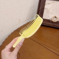 Brosse à cheveux portable et volumisante, brosse à air ventilée résistante à la chaleur pour cheveux fins, brosse de coiffage pour séchage rapide