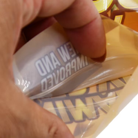 Sacs d'emballage pour fruits secs, sacs sous vide pour snacks, sachets refermables à fermeture éclair