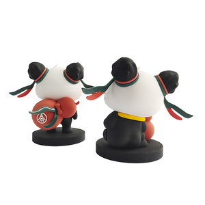 New Style <b>Animal</b> Shape Ornamental Decorations Silicone Crafts 3d Pvc Manga Figurines Resin Pop Cartoon Panda <b>Toy</b> - Product Image 3