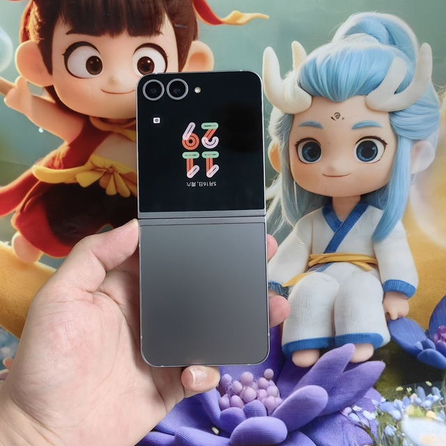 Z Flip 6 6.7 AMOLED 120Hz 5G Android 14 Octa Core Fingerprint Smartphone