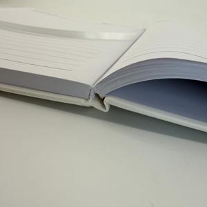 Custom Logo <b>Leather</b> Hardcover Organizer Diary A6 Notebook 400 Pages 2026 Agendas Journal Planner Monthly Index Thread Sewing - Product Image 4