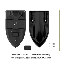 Pièces détachées pour bateau à appât GPS Flytec V020 : moteur, antenne, servo, batterie 12000 mAh, fabricant de circuits imprimés électroniques personnalisés