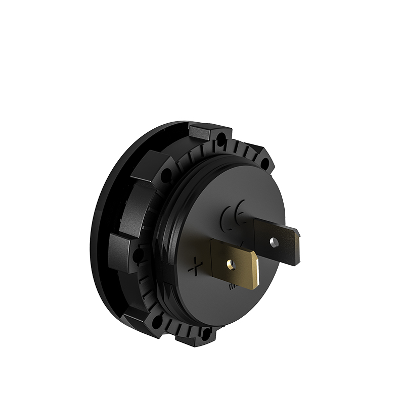 Автомобильный Вольтметр постоянного тока 12 В 24 В со светодиодной панелью цифрового дисплея, водонепроницаемый измеритель напряжения