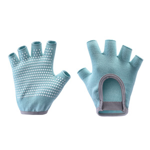 Gants antidérapants professionnels de sport et de yoga, sans doigts, respirants, à cinq doigts, pour le yoga aérien, transfrontalier - Product Image 5