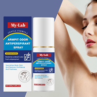 Déodorant Corporel Hydratant et Anti-transpirant Personnalisé OEM à l'Acide Hyaluronique, Trehalose et Menthe Fraîche, Apaise la Peau