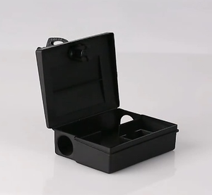 Safe Lockable Plastic Rodent Bait Box Reusable Durable Mouse Rat Station Trap Indoor Outdoor Home Commercial <b>Pest</b> <b>Control</b> - Product Image 5