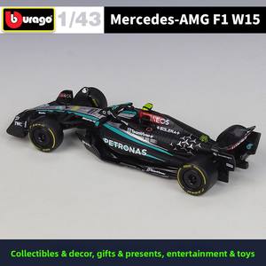 Modèle de voiture de course Formule 1 en alliage moulé sous pression à l'échelle 1:43, style F1, véhicule de simulation, jouet de collection saison 2024 - Product Image 4