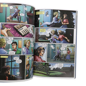 Servicio de Impresión de Libros de Cómics y Manga con Tapa Blanda Completamente Personalizada, con Opciones de Papel Offset, Cartón, Papel Kraft y Papel de Arte - Product Image 4