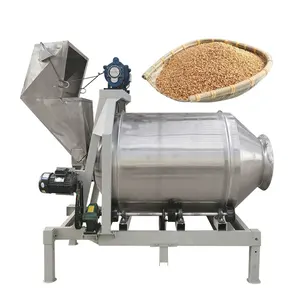 Stainless Steel Mixer Food Chemicals Mixer Tea Washing Powder Drum Mixer Commercial Large