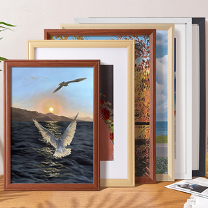 Cornice portafoto rettangolare vuota personalizzata da parete in pannello artificiale da 6 pollici per poster, <span class=keywords><strong>puzzle</strong></span>, certificati - Modello Cina - Product Image 3