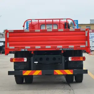 FAW Tiger VH LHD 130Horse Power 5 Tons Load 6.2 Meters Flat Bed Cargo Truck With Cargo Platform