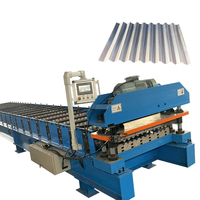 Máquina formadora de rollos de lámina corrugada para techos de 780mm