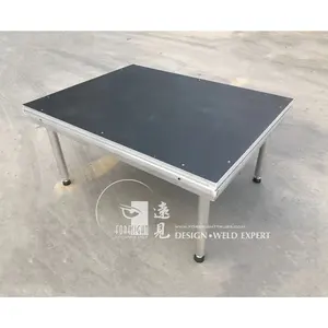 Outdoor Dj Table High Quality Outdoor Mobile Deck Table Event Stage Portable Dj Stage