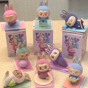 Figuras de la Serie Lazy Yoga de POP MART LABUBU the MONSTERS, Caja Ciega de Regalo para Colección y Regalos, Disponibles en Almacén de EE. UU. - Product Image 2