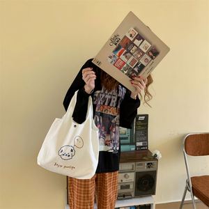 DLBZ Wholesale Minimalist Durable Eco-friendly Customized Cartoon <b>Canvas</b> Shopping <b>Bag</b> with Rope Handle Reusable & Recyclable - Product Image 4