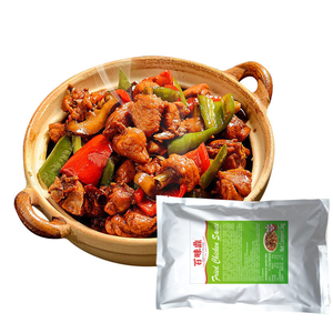 Fábrica comercial al por mayor todo en uno salteado estofado salsa de adobo picante dulce salsa de pollo frito 1kg bolsa completa/tambor/bolsita - Product Image 1