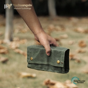Bolsa de Almacenamiento para Botellas de Condimento de Lona para Camping, Estilo Moderno Verde, para Todas las Estaciones, para Adultos, Uso en Exteriores, Hecho en Vietnam - Product Image 4