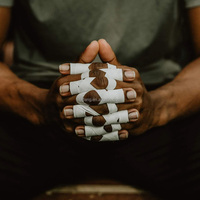 Bande de sport personnalisée sans latex, respirante et protectrice, pour fitness, athlétisme, CrossFit et boxe – Vente directe usine